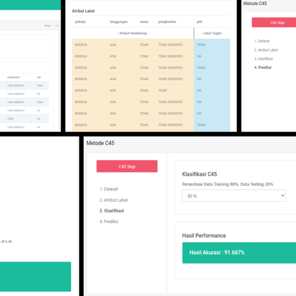 aplikasi datamining decission tree c45