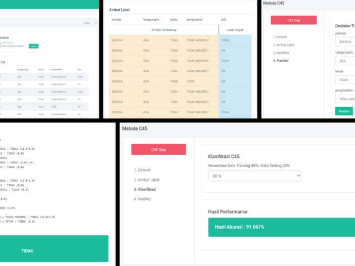 aplikasi datamining decission tree c45
